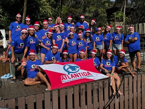 Foto del grupo de buceadores en Angra Dos Reis, diciembre 2024